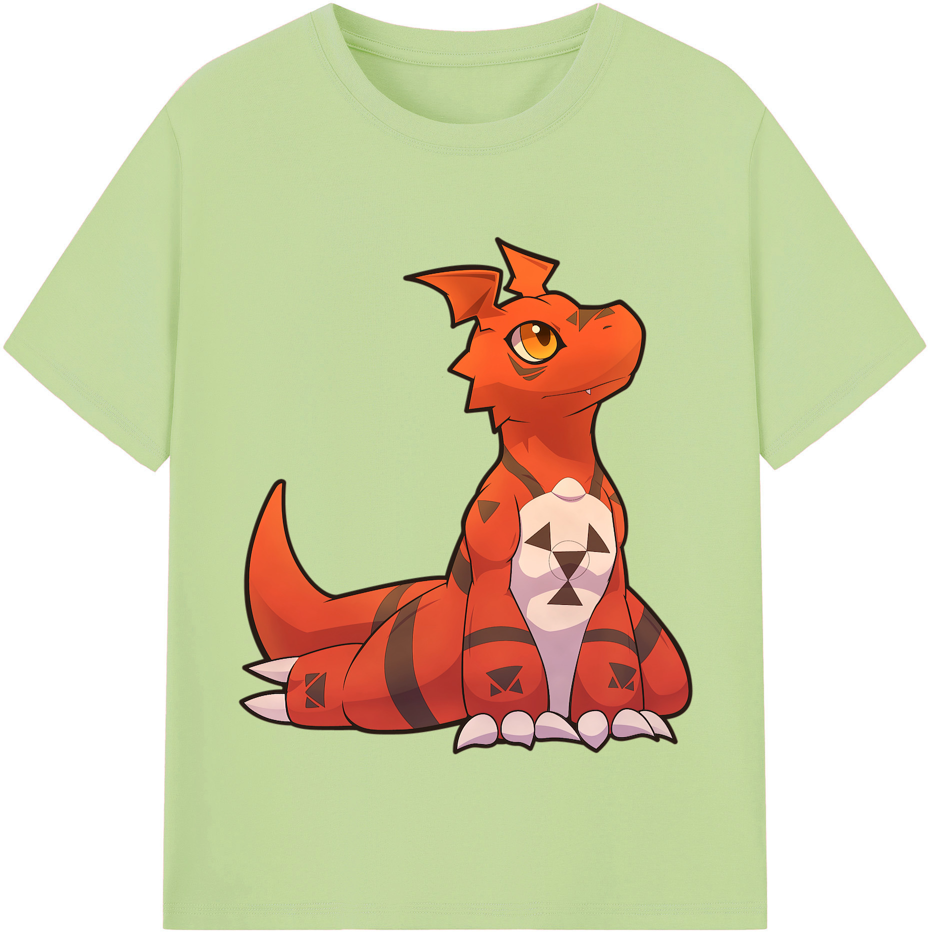 （画像用） Digimon デジタルモンスター/デジモン 綿100％半袖Tシャツ（フロントプリント）